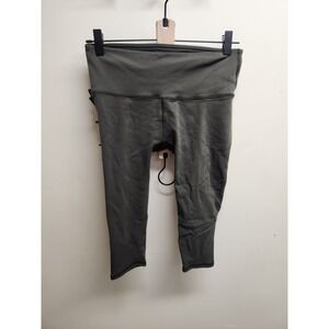 Lululemon Athletica‎ Women's Gray Cropped Leggings Size M Activewear